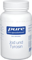 PURE ENCAPSULATIONS Jod und Tyrosin Kapseln