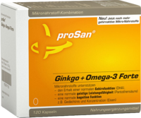 PROSAN Ginkgo+Omega-3 Forte Kapseln