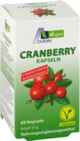 CRANBERRY VEGAN Kapseln 400 mg