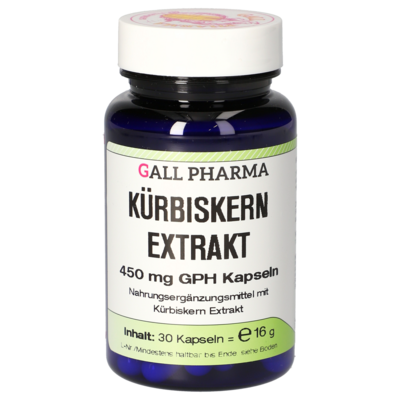 KÜRBISKERN EXTRAKT 450 mg GPH Kapseln