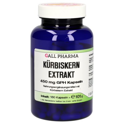 KÜRBISKERN EXTRAKT 450 mg GPH Kapseln